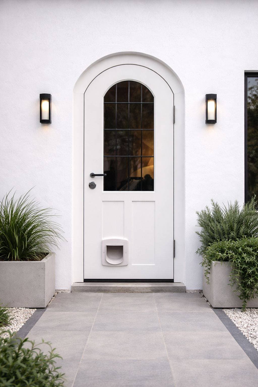 Terrace door