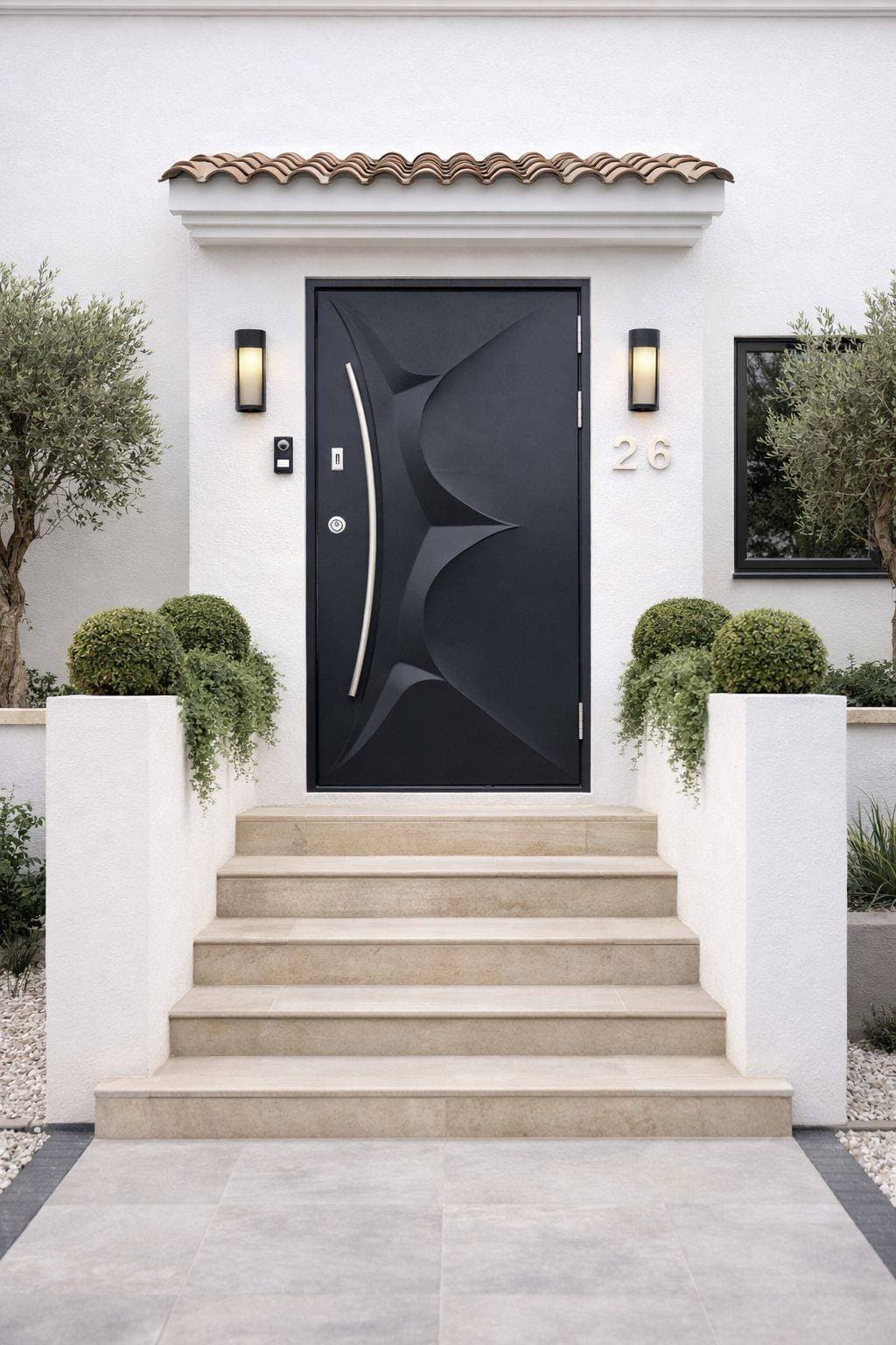 Exclusive property entrance