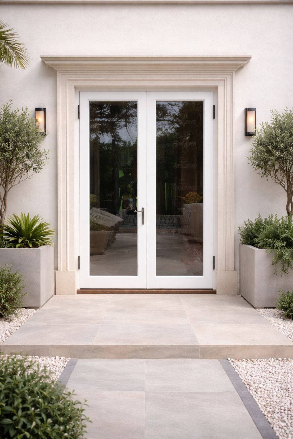 High-security residential door